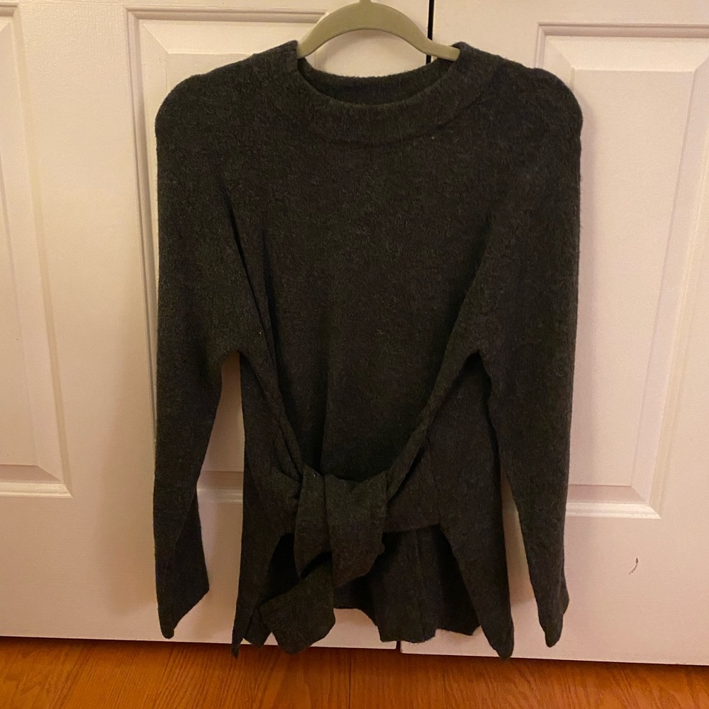 Zara Wool Dress Dark Grey Size Large